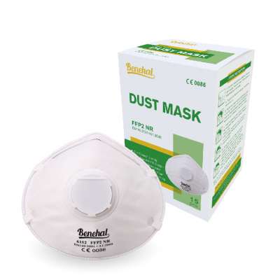 CE FFP2 certified dust mask with valve